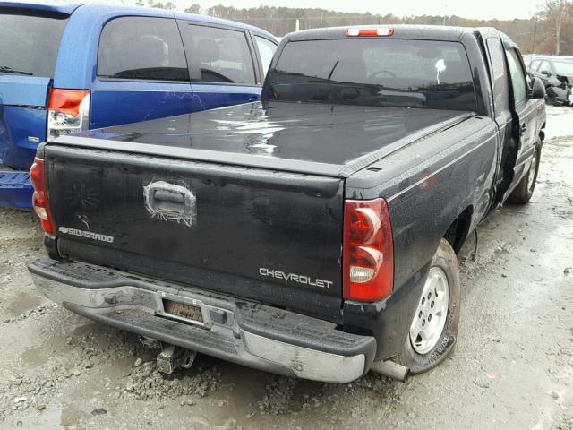 2GCEC19T231121914 - 2003 CHEVROLET SILVERADO BLACK photo 4