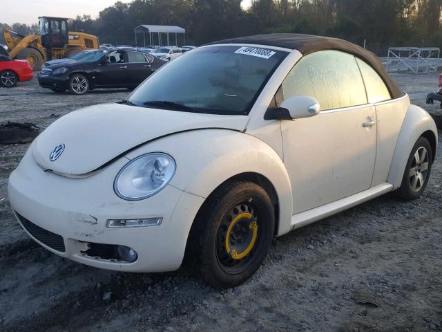 3VWSF31Y26M331193 - 2006 VOLKSWAGEN NEW BEETLE Ağ foto 2