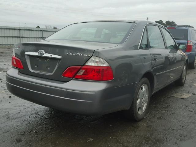 4T1BF28B64U366743 - 2004 TOYOTA AVALON XL GRAY photo 4