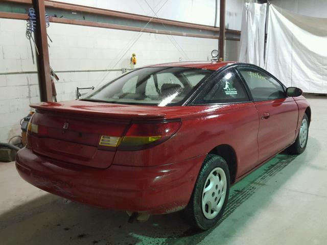 1G8ZR1279YZ143060 - 2000 SATURN SC2 RED photo 4