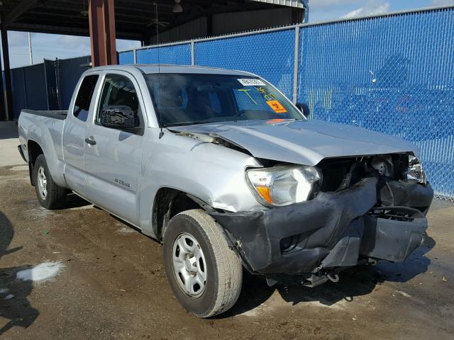 5TFTX4CNXCX017861 - 2012 TOYOTA TACOMA ACC SILVER photo 1