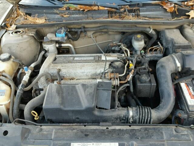 1G1JC52FX47107380 - 2004 CHEVROLET CAVALIER TAN photo 7