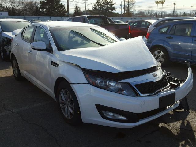 KNAGM4A71C5293739 - 2012 KIA OPTIMA LX WHITE photo 1