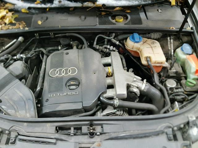 WAUAC48H63K029263 - 2003 AUDI A4 1.8 CAB GRAY photo 7