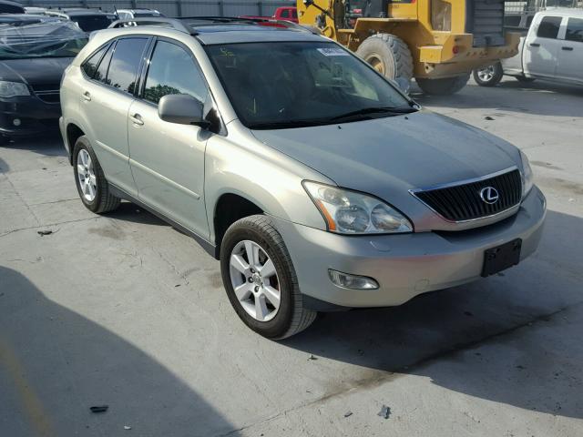 JTJHA31UX40058266 - 2004 LEXUS RX 330 SILVER photo 1