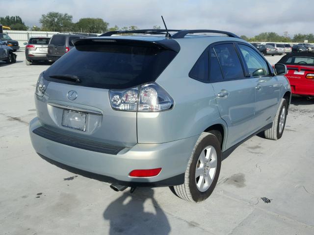 JTJHA31UX40058266 - 2004 LEXUS RX 330 SILVER photo 4