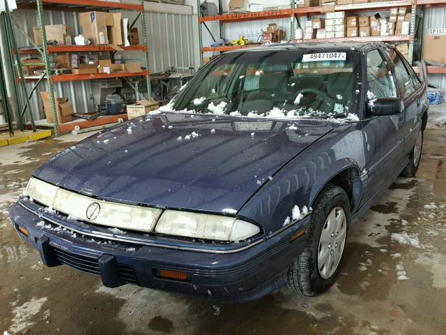 1G2WJ52M4TF236791 - 1996 PONTIAC GRAND PRIX BLUE photo 2