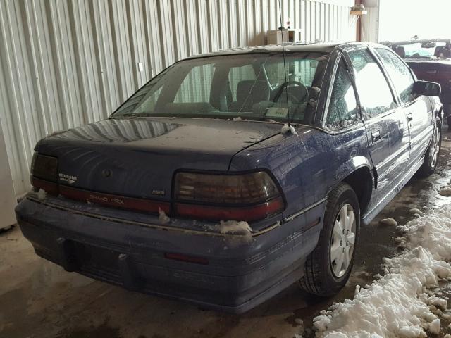 1G2WJ52M4TF236791 - 1996 PONTIAC GRAND PRIX BLUE photo 4