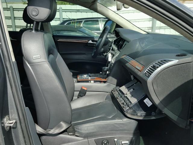 WA1LGAFE0FD030693 - 2015 AUDI Q7 PREMIUM GRAY photo 5