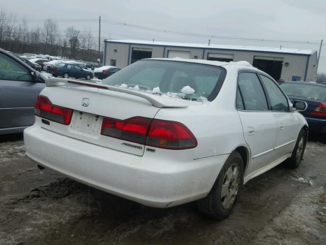 1HGCG16551A013115 - 2001 HONDA ACCORD EX WHITE photo 4