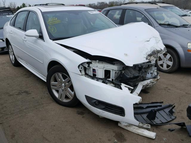 2G1WG5EK0B1271427 - 2011 CHEVROLET IMPALA LT WHITE photo 1