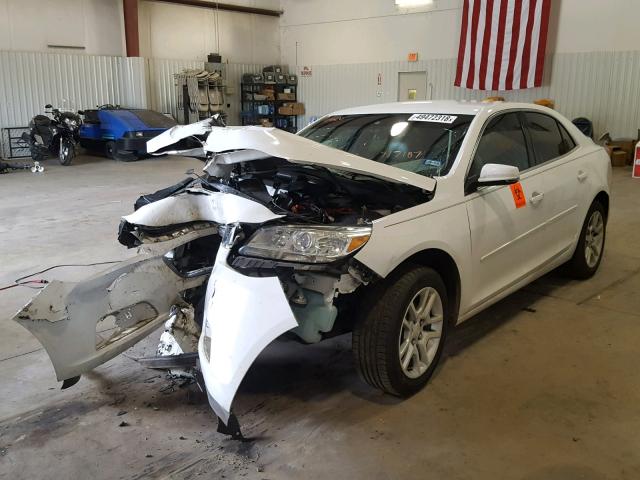 1G11C5SL4EF117187 - 2014 CHEVROLET MALIBU 1LT WHITE photo 2