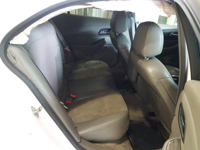 1G11C5SL4EF117187 - 2014 CHEVROLET MALIBU 1LT WHITE photo 6