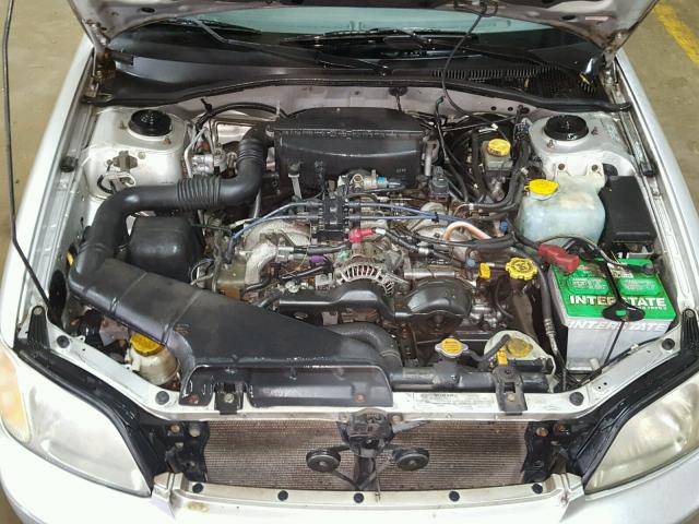 4S3BH635837302093 - 2003 SUBARU LEGACY L SILVER photo 7