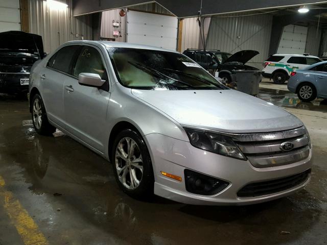 3FAHP0HA7CR345998 - 2012 FORD FUSION SE SILVER photo 1