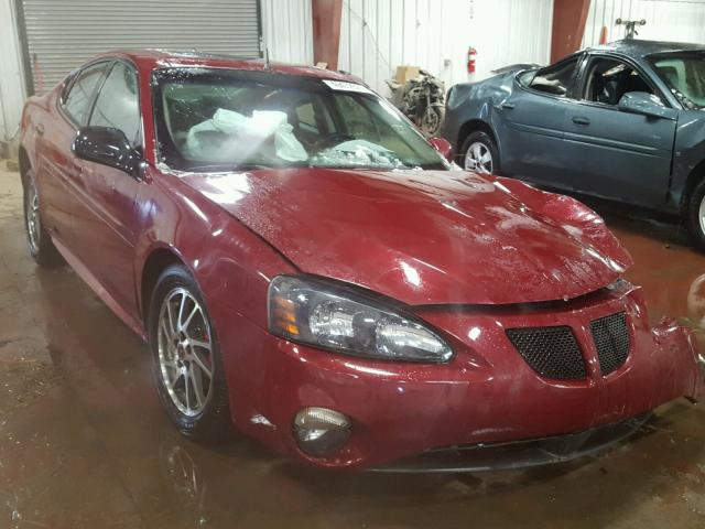 2G2WR524X41158602 - 2004 PONTIAC GRAND PRIX RED photo 1