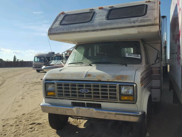 1FDKE30LXHHB83101 - 1988 FORD WINNEBAGO BEIGE photo 2