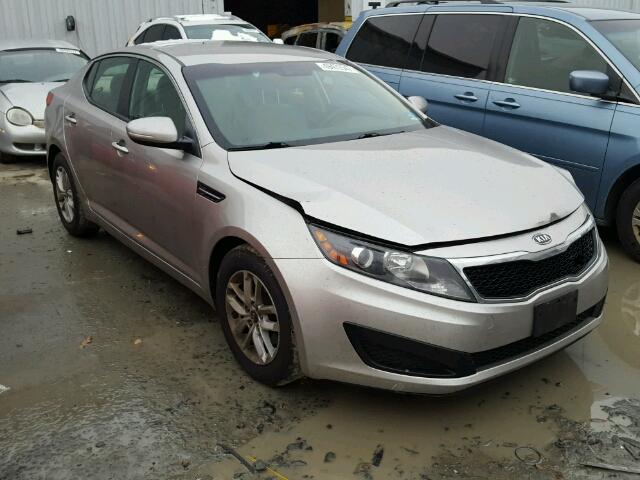 KNAGM4A70B5054861 - 2011 KIA OPTIMA LX SILVER photo 1