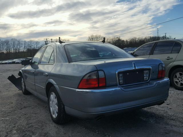 1LNHM86S35Y640089 - 2005 LINCOLN LS GREEN photo 3