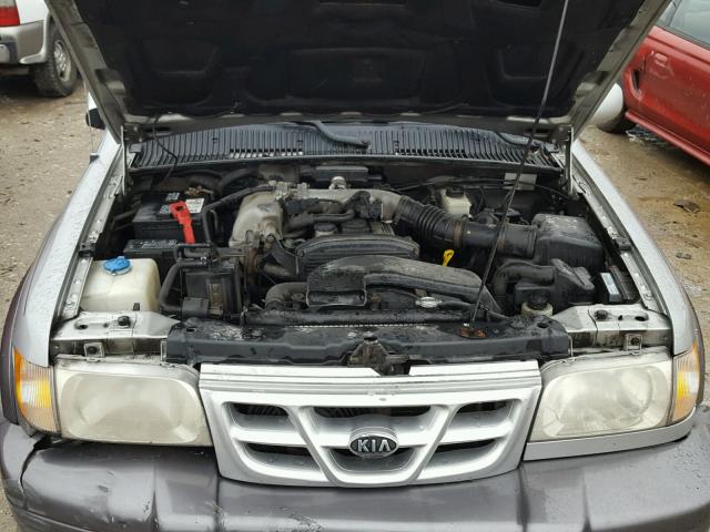 KNDJA723415706622 - 2001 KIA SPORTAGE SILVER photo 7