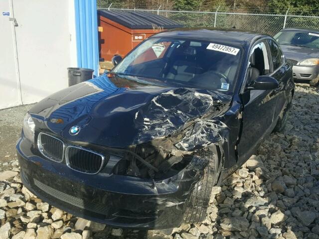 WBAUP73579VF07541 - 2009 BMW 128 I BLACK photo 2