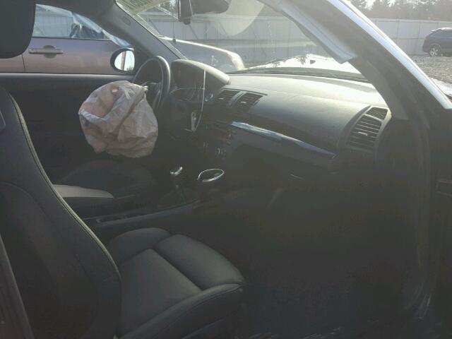 WBAUP73579VF07541 - 2009 BMW 128 I BLACK photo 5