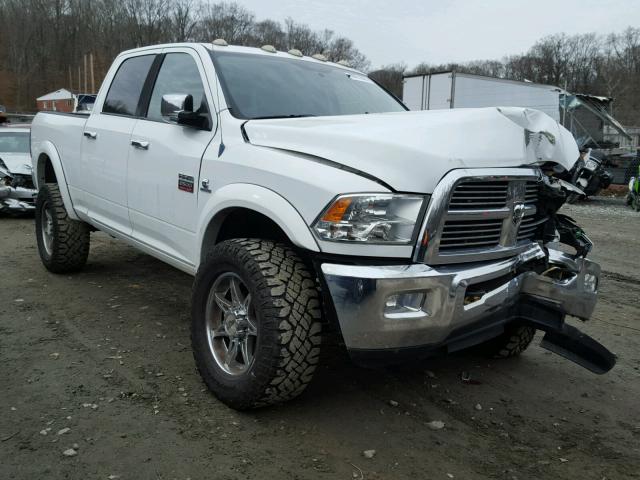 3D7UT2CL4AG179057 - 2010 DODGE RAM 2500 WHITE photo 1