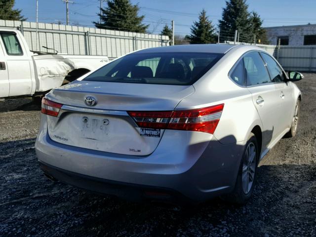 4T1BK1EBXDU059280 - 2013 TOYOTA AVALON BAS SILVER photo 4