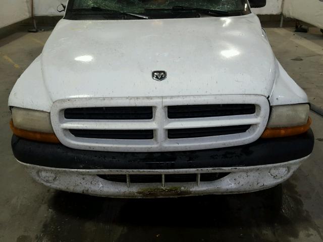 1B4HR28YXYF207208 - 2000 DODGE DURANGO WHITE photo 7