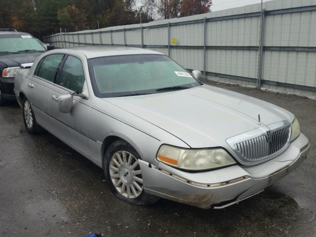 1LNHM81W23Y642245 - 2003 LINCOLN TOWN CAR E SILVER photo 1