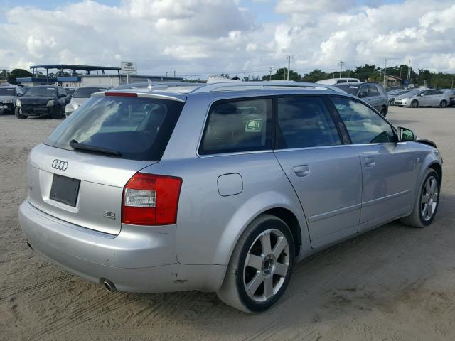 WAUVT68EX5A057224 - 2005 AUDI A4 3.0 AVA SILVER photo 4