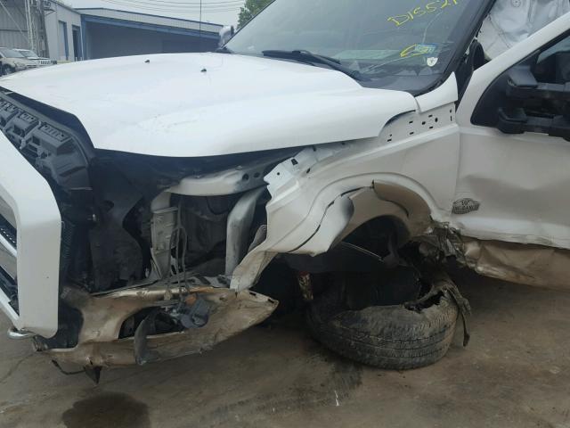 1FT7W2BT2CED15521 - 2012 FORD F250 SUPER WHITE photo 9