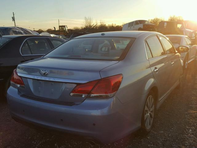 4T1BK3DB3BU426434 - 2011 TOYOTA AVALON BAS 蓝色 照片 4