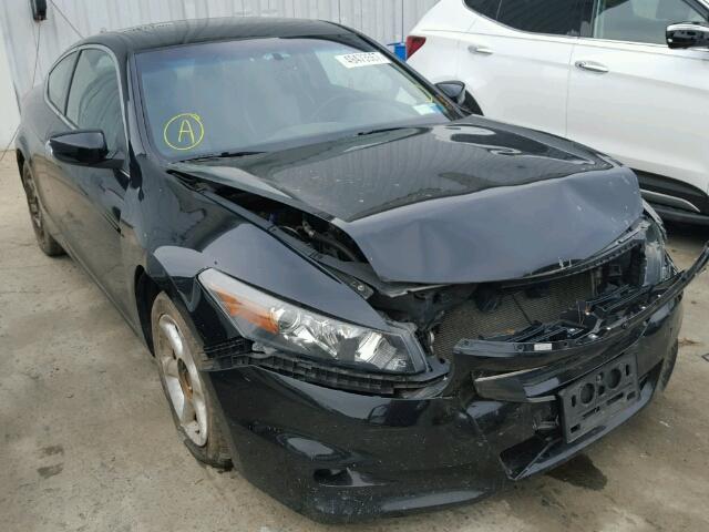 1HGCS2B80CA004457 - 2012 HONDA ACCORD EXL BLACK photo 1