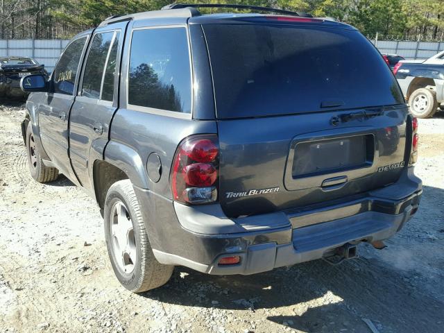 1GNDS13S142287087 - 2004 CHEVROLET TRAILBLAZE BLUE photo 3