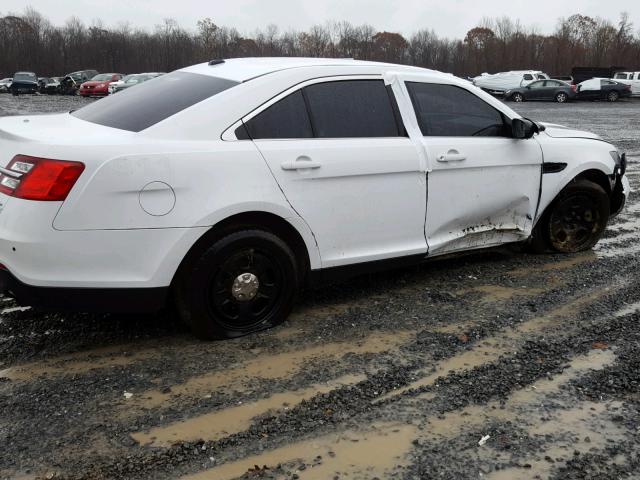 1FAHP2MT6HG123700 - 2017 FORD TAURUS POL WHITE photo 9