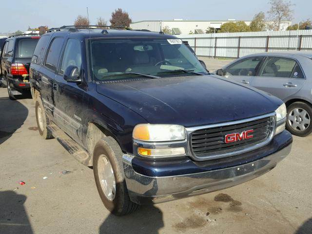 1GKEC13T74R260183 - 2004 GMC YUKON BLUE photo 1