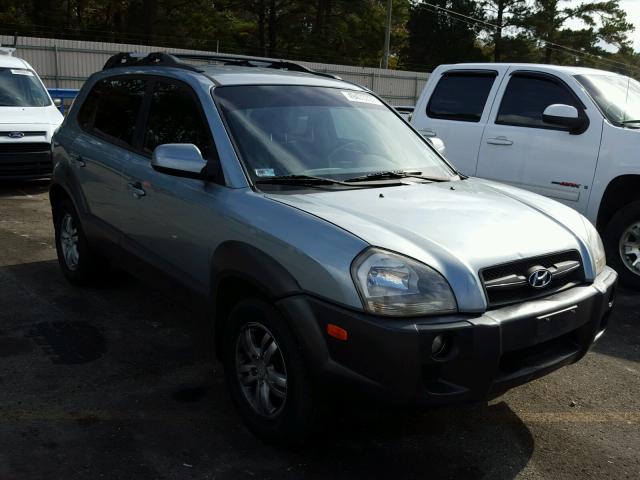 KM8JN12D87U665769 - 2007 HYUNDAI TUCSON SE BLUE photo 1