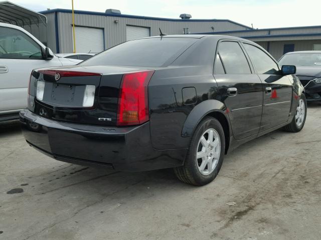 1G6DM57T260211361 - 2006 CADILLAC CTS BLACK photo 4