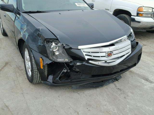 1G6DM57T260211361 - 2006 CADILLAC CTS BLACK photo 9