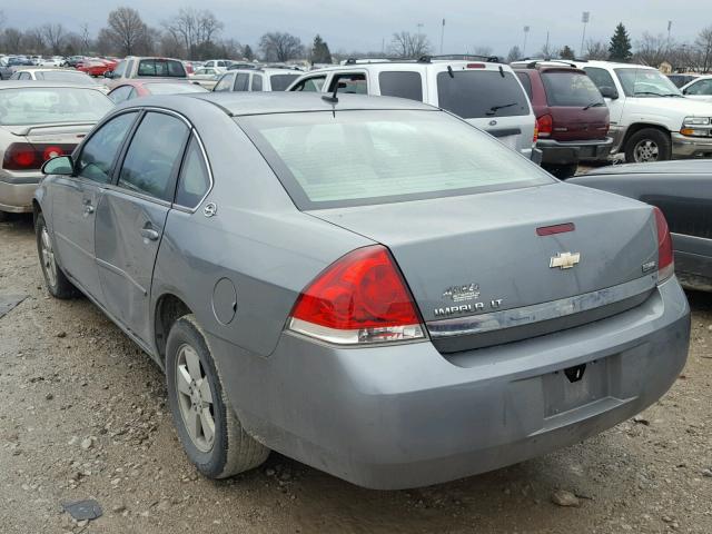 2G1WT58K189110196 - 2008 CHEVROLET IMPALA LT GRAY photo 3