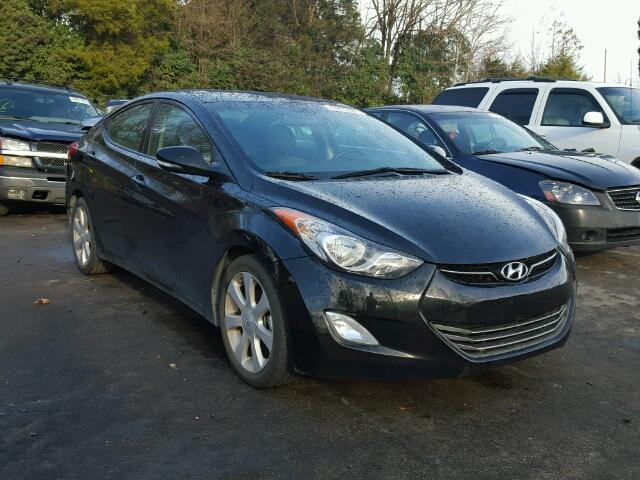 5NPDH4AE5DH281099 - 2013 HYUNDAI ELANTRA GL BLACK photo 1