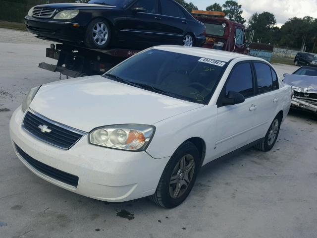 1G1ZS51856F264235 - 2006 CHEVROLET MALIBU LS WHITE photo 2