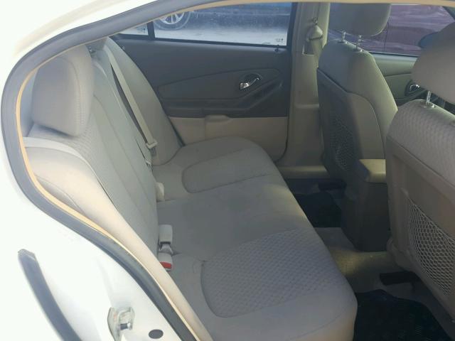 1G1ZS51856F264235 - 2006 CHEVROLET MALIBU LS WHITE photo 6
