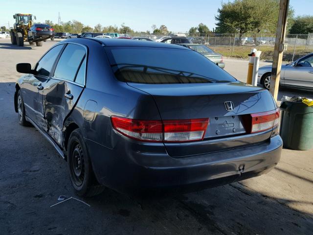 1HGCM56444A156102 - 2004 HONDA ACCORD LX GRAY photo 3