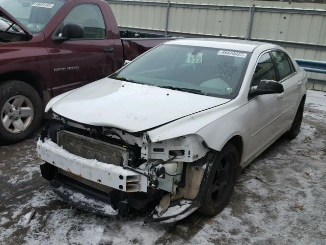 1G1ZG57B49F239500 - 2009 CHEVROLET MALIBU LS WHITE photo 2