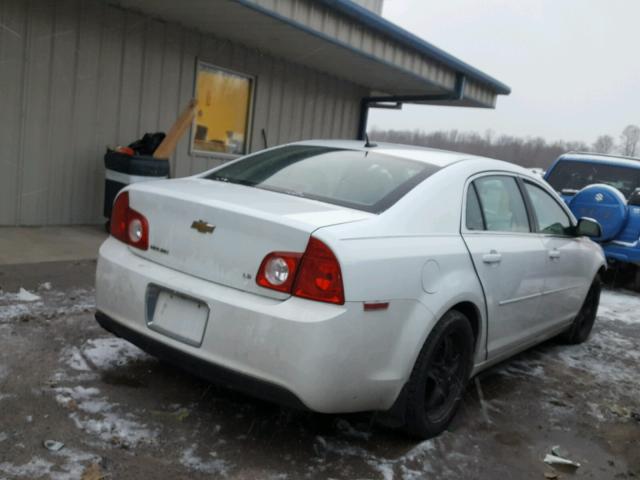 1G1ZG57B49F239500 - 2009 CHEVROLET MALIBU LS WHITE photo 4