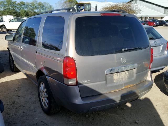 5GADV23LX6D223167 - 2006 BUICK TERRAZA CX BEIGE photo 3