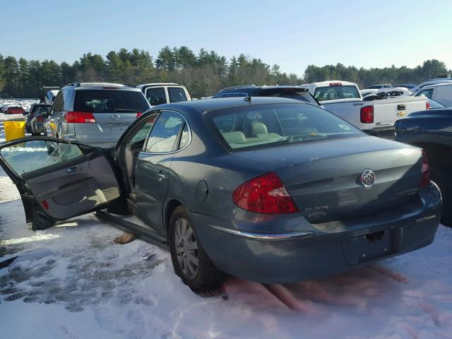 2G4WD582071221240 - 2007 BUICK LACROSSE C BLUE photo 3