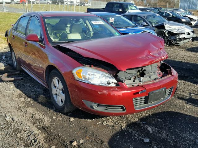 2G1WB5EN5A1138976 - 2010 CHEVROLET IMPALA LT RED photo 1